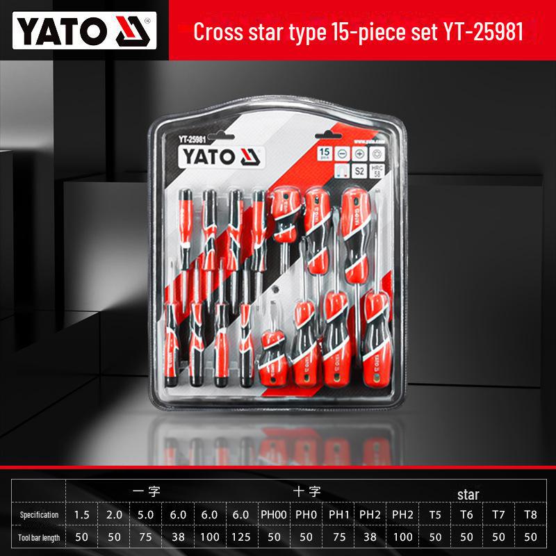 Zestaw magnetycznych śrubokrętów krzyżowych Yiertuo - małe, wielofunkcyjne narzędzie do domowego demontażu