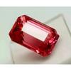 Emerald Cut Natural Padparadscha Sapphire 10-12 Ct Beautiful Certified Gemstone
