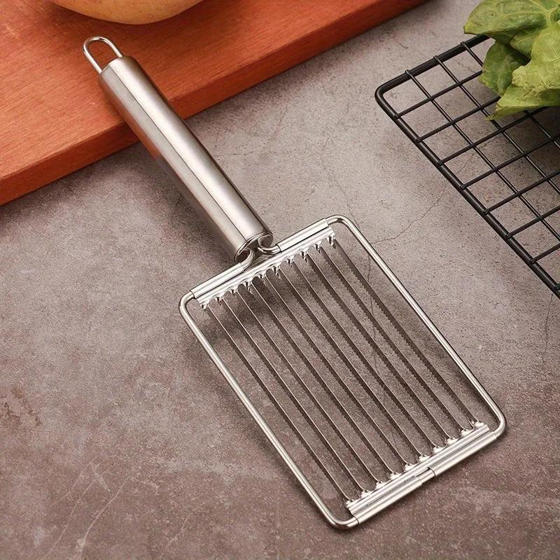 Damaly,Stainless Steel Slicer, A Modern Kitchen Utensil | with A Durable Construction, It Is A Vegetable Slicer.