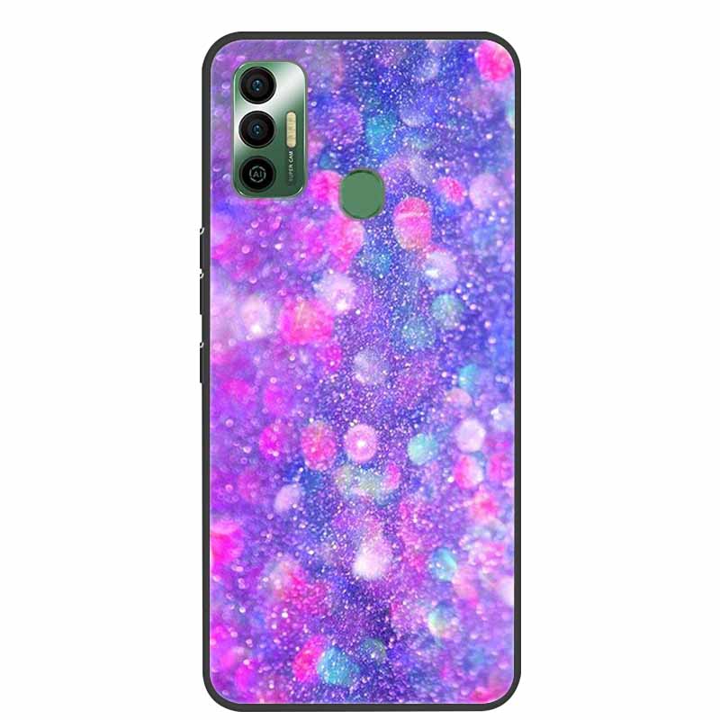 Per Tecno Spark 7 Custodia Lusso Silicone Morbido TPU Cover Custodie per Telefono Per Tecno Spark 7 Pro Spark 7P Spark7 Protettiva KF6 Coque