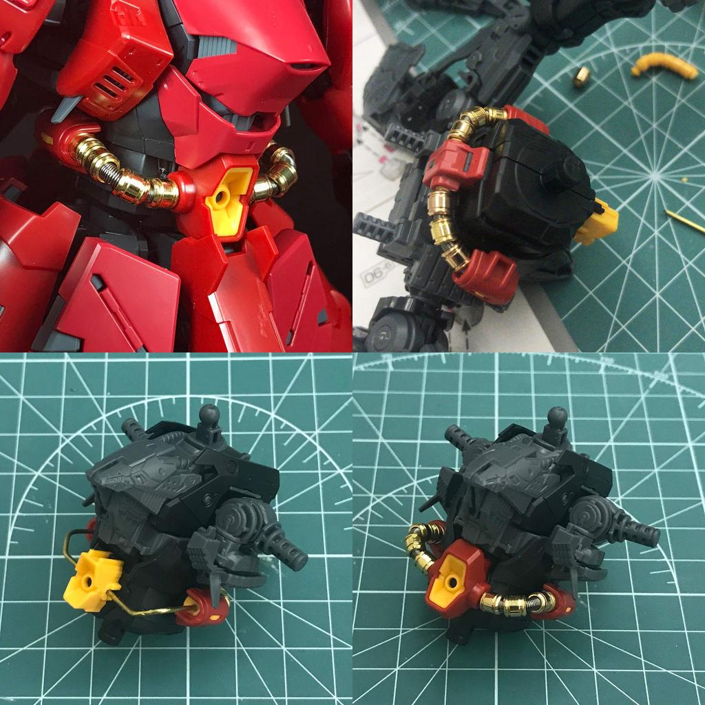 RG 1/144 MSN-04 Sazabi Modification Metal Vernier Full Set [Parallel Import]