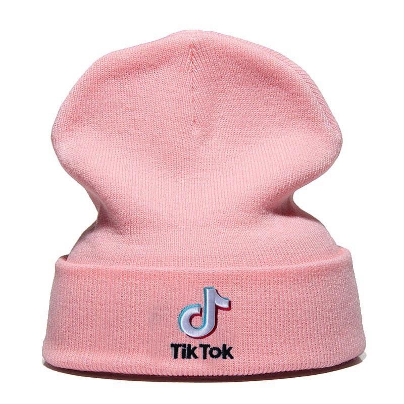 Stylish Tiktok Beanie Knitted Hat With Embroidery Letters For Unisex Fashion Lovers
