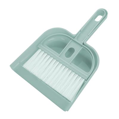 Hand Dustpan and Brush Set Efficient Cleaning Compact Portable Mini Broom Dustpan Combo for Desktop
