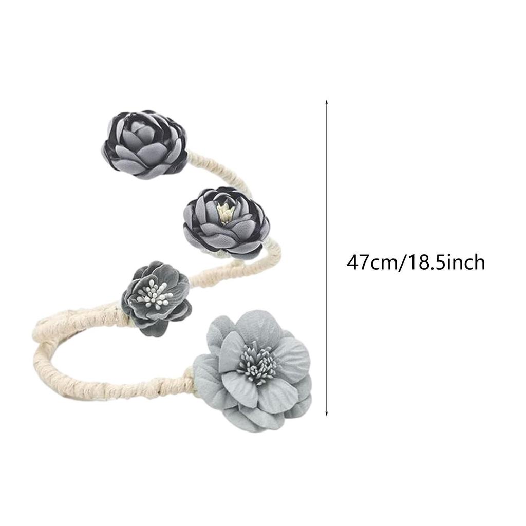 Klips do upinania zasłon okiennych, Regulowany uchwyt do upinania zasłon do różnych pomieszczeń