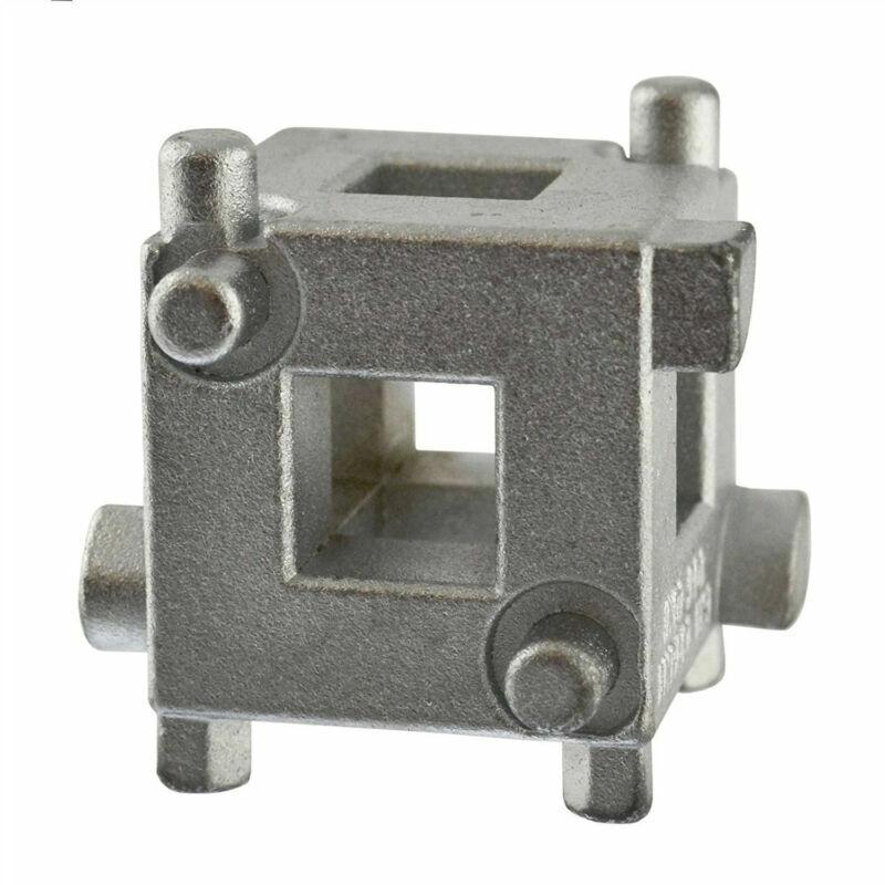 New Steel Car DIY 3/8" Disc Brake Piston Caliper Wind Back Drive Cube Adaptor Tool