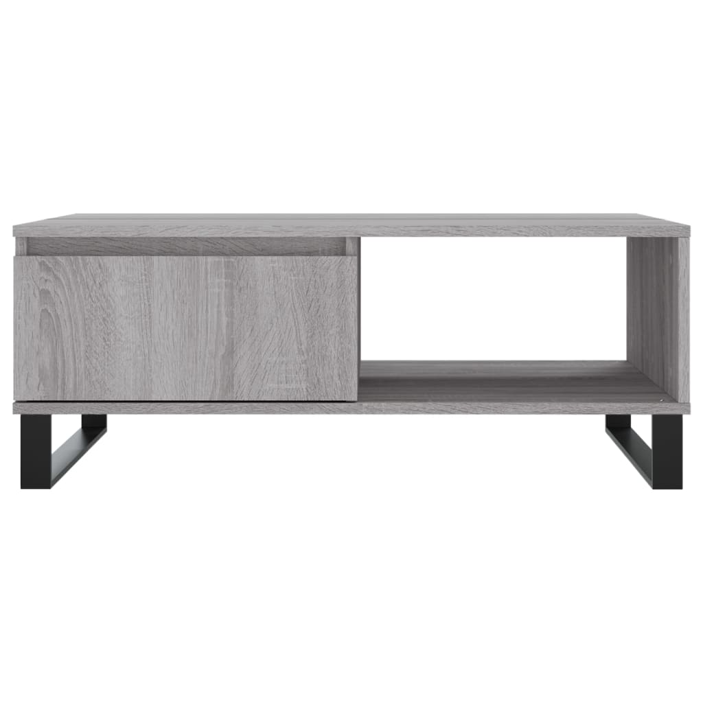 Coffee Table, Grey Sonoma Oak, 90x60x35 Cm
