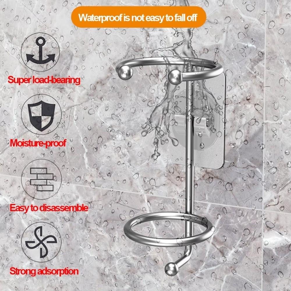 Waterproof Electric Toothbrush Holder Stainless Steel Bathroom Storage Rack