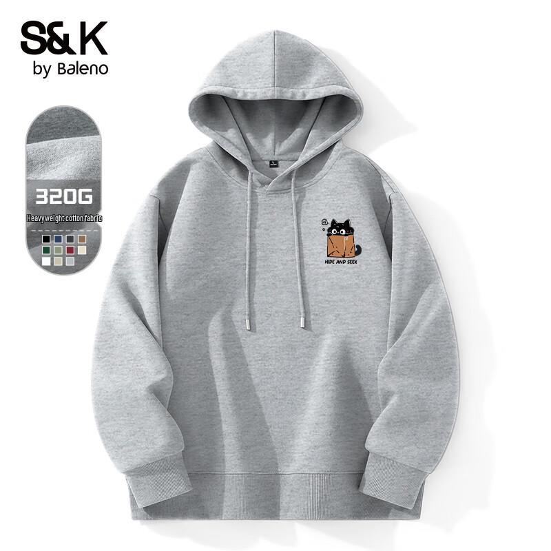 Baleno S&K Series Men's Heavyweight Hooded Sweatshirt