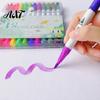 Art Enlightenment Tools Drawing Markers Set, with Brush And Fine Point Tips, Washable Pens Water-soluble Ink Supplies, for Hand-Drawn Creation