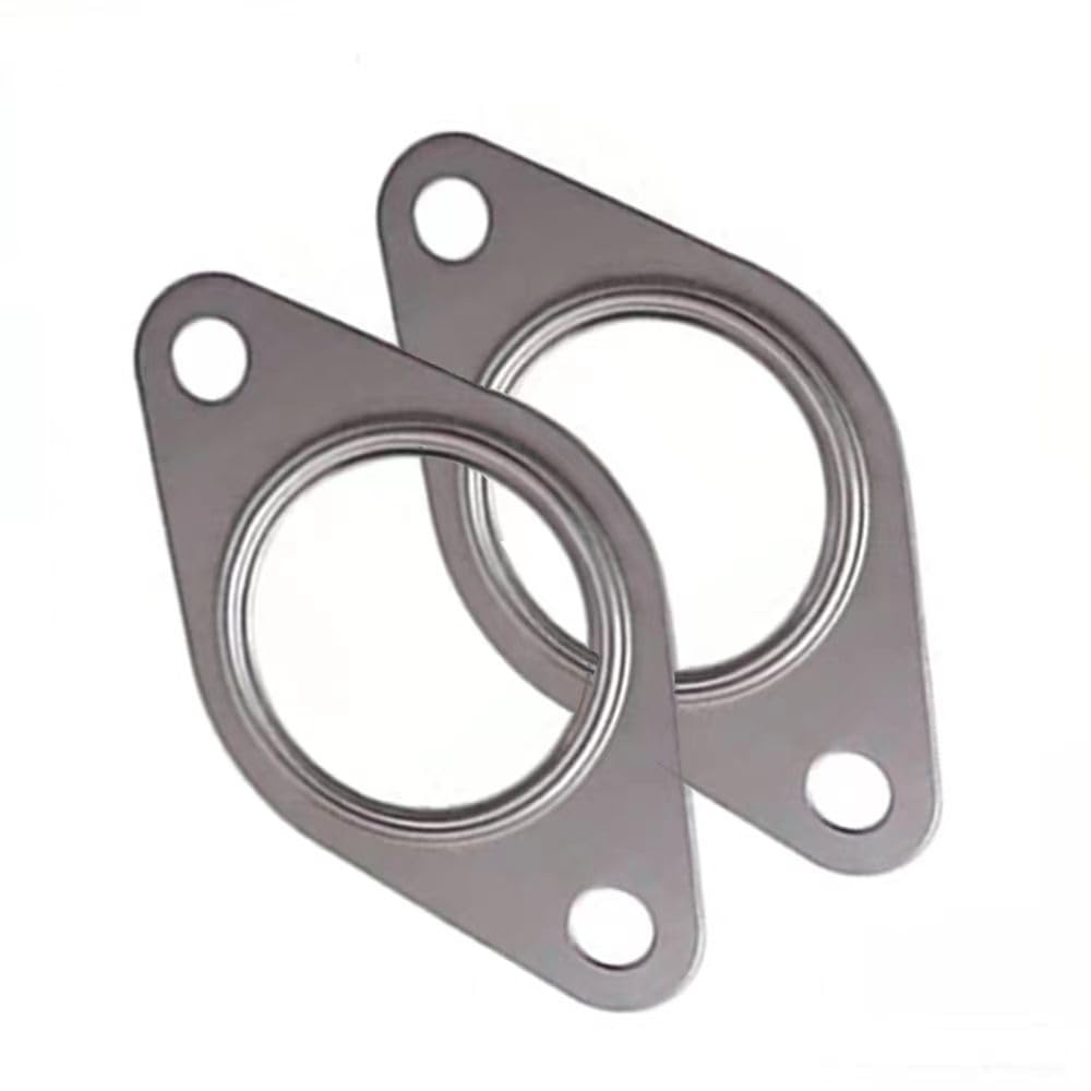 2 Pack Stainless Steel Replacment Turbo Turbocharger Gaskets for TIAL 35mm & 38mm Wastegates