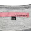 Han Ahn Soon No Sleeve Cut 38 Gray Women Used