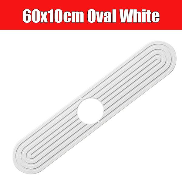 Fast Drying Faucet Mats for Kitchen Bathroom Sink Splash Guard Water Absorbent Stone Sink Tray Faucet Diatomite Mats