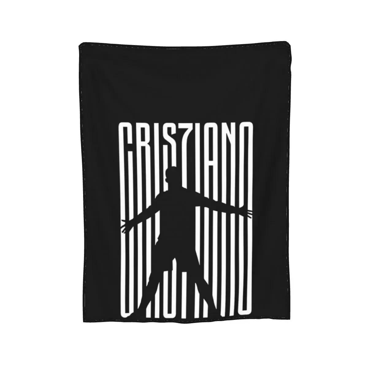

CR7 Ковдра Кріштіану М яка тепла фланелева ковдра Покривало для ліжка Вітальня Пікнік Подорож Домашній диван 30x40in