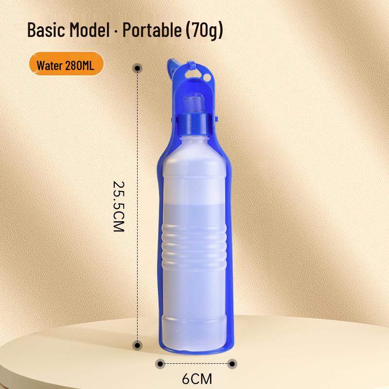 Portable Dog Water Bottle: Outdoor Pet Travel Cup for Convenient Puppy Hydration