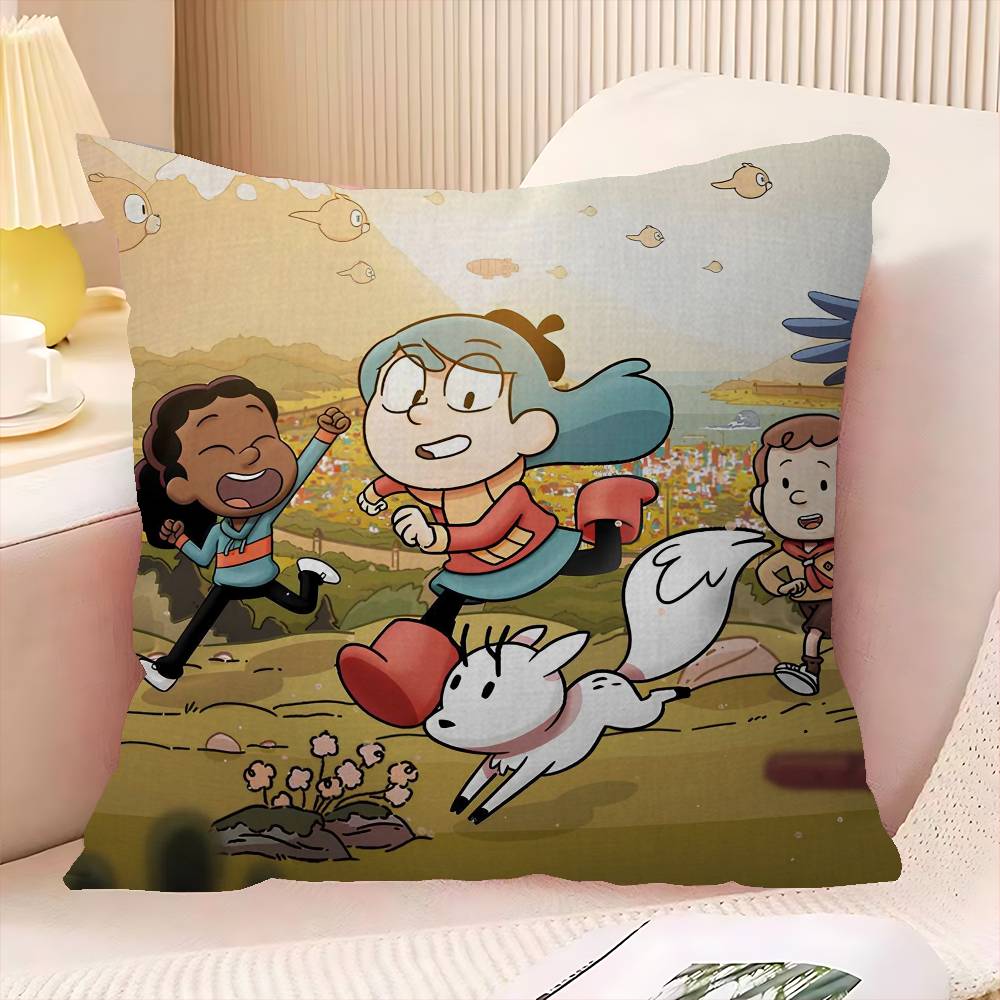 Cartoon H-Hilda Pillow Anime Pillow Sofa Bed Head Pillow Cover Cushion Cover 45x45 Cm Fashion