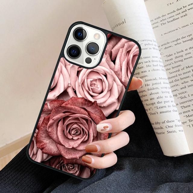 Pink Aesthetic Phone Case Back Cover for iPhone 17 Air 16 15 14 13 11 12 Pro Max Plus Fundas Coque