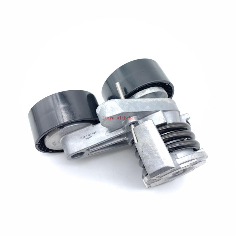 Engine accessory belt tensioner assembly for BMW E82 E90 335i N5430A N54 3.0T 11287563927