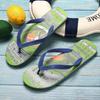 Cheap Summer Man Flip Flops Non-slip Beach Slippers Men Outdoor Green Men's Flip-Flops Fashion Slides Flat chinelo masculino