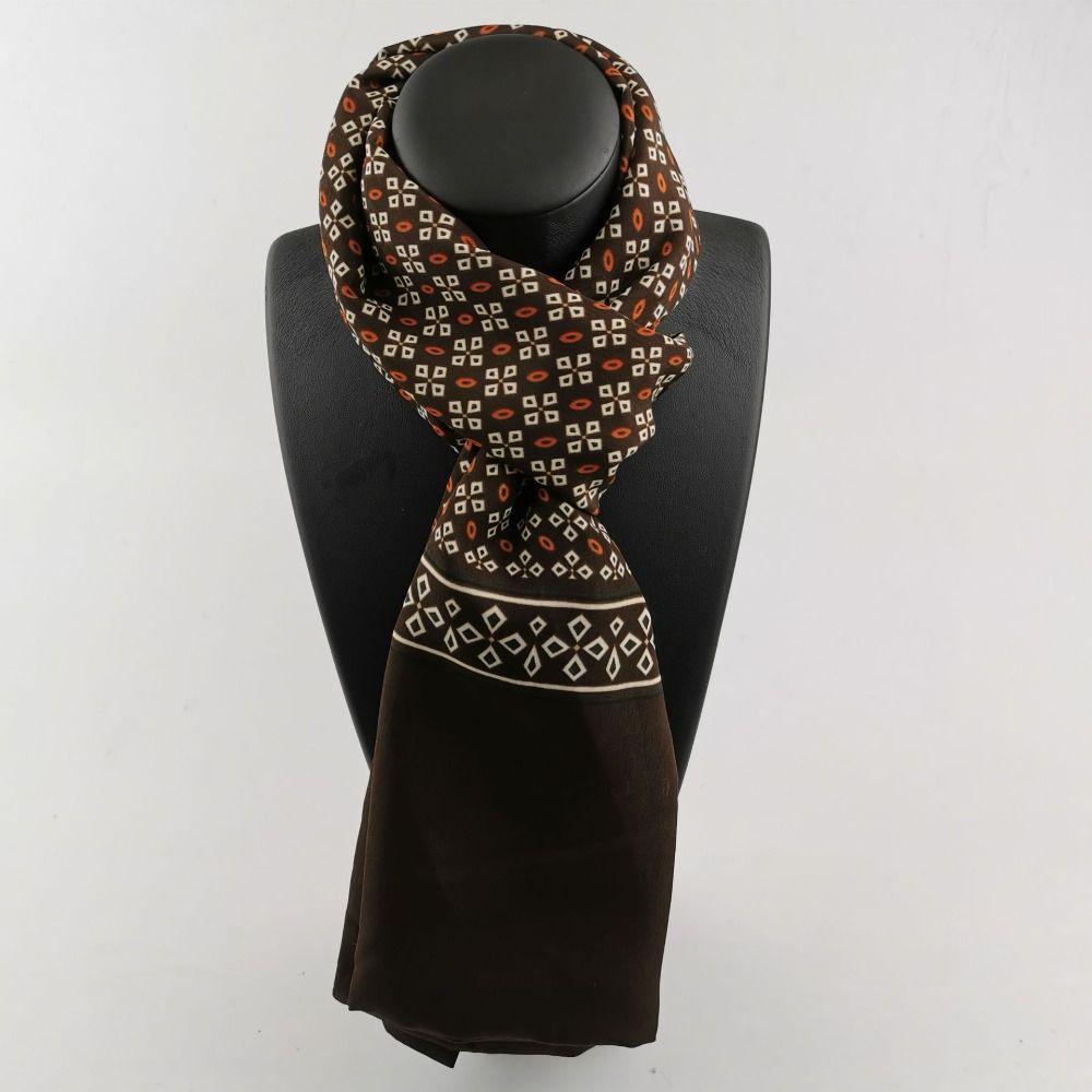 Double Layer Peach Skin Scarf Autumn Winter Shawl Wrap Casual Plaid Scarf