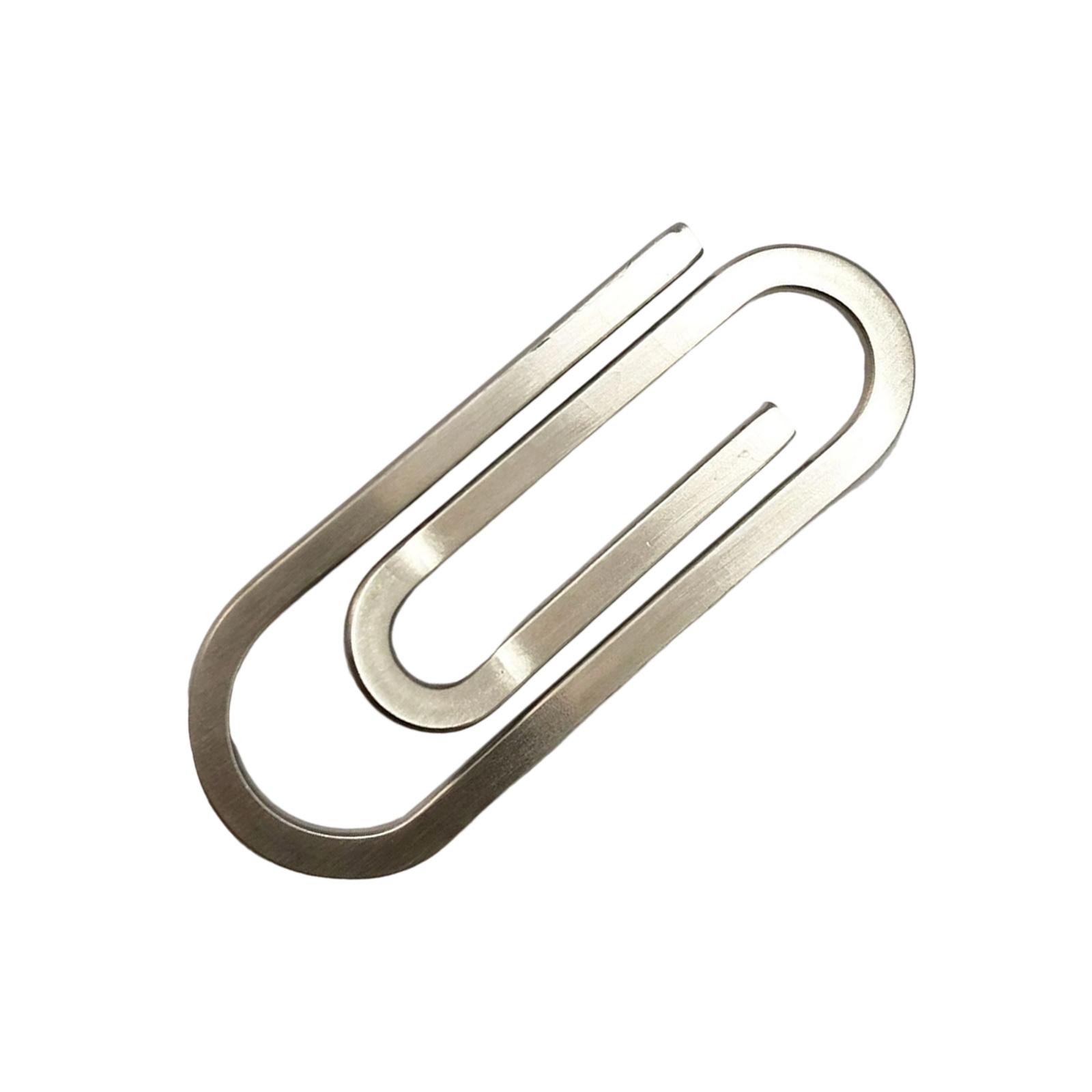 

Креативный металлический зажим для денег, удобный кошелек, зажим для кредитных карт, минималистичный кошелек для переднего кармана, мужской, для мальчика, подарок серебряный