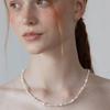 Tatiana Freshwater Pearl Mixed Line Necklace NZ2486