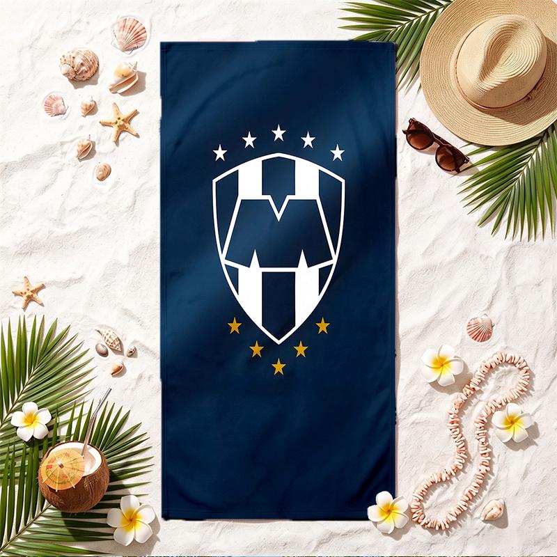 Club de Futbol Monterrey Soft Beach Towel Stylish Beach Pool Towel for Summer Seaside Vacation Travel