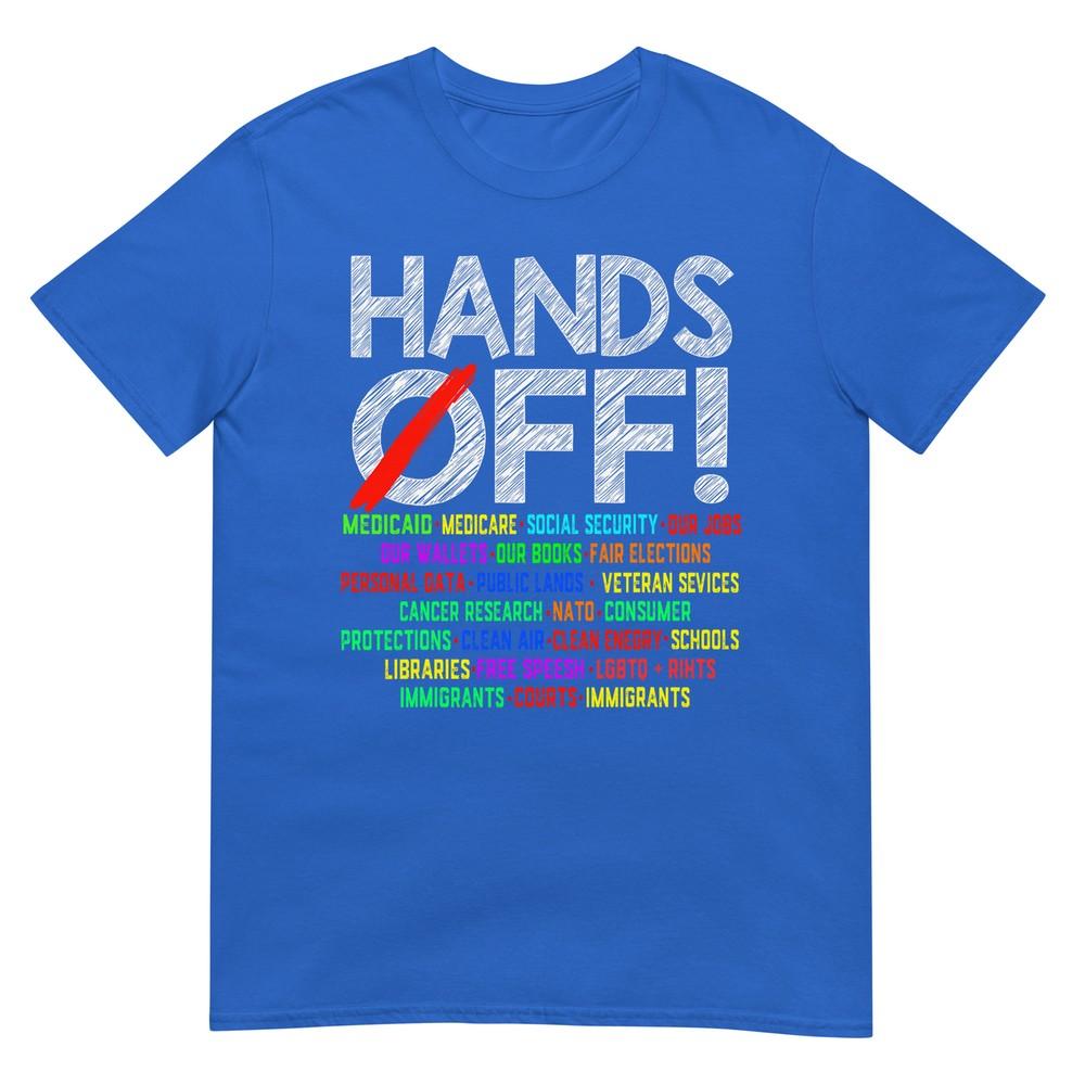 Hands Off Protest Social Security And Medicare Protest TShirt