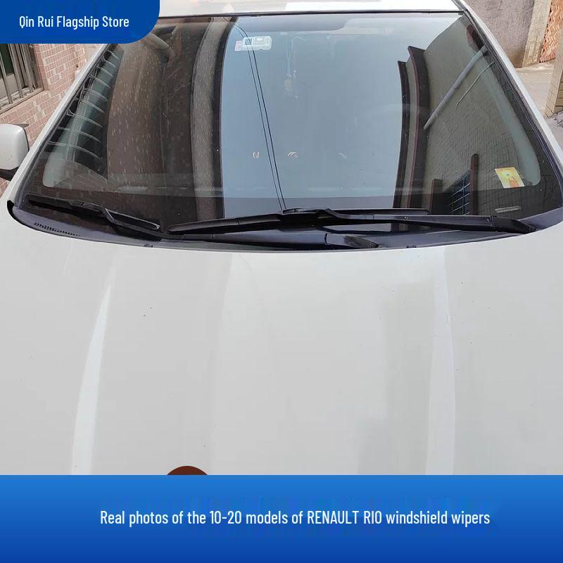 Бескаркасная тихая щетка стеклоочистителя для Beijing Renault Yaris 2014-2016 - Специальная для автомобиля, 17  и 10