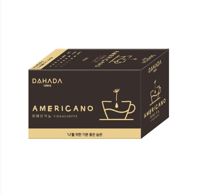 Dahada Americano Tea Bag 20 Bags Easy Brew Coffee-Style Drink 1 box