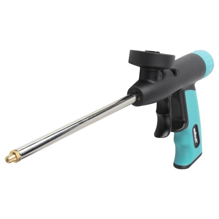 Pistolet pour mousse expansive - wolfcraft - Adapté pour la mousse polyuréthane - 4342000