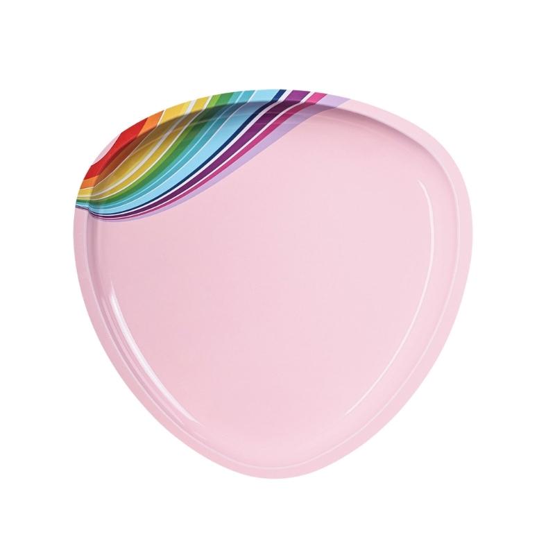 Satinless Steel Jewelry Tray Makeup Cosmetic Organizer Manicure Tool Storage Tray Trinket Tray for Home Nail Salon Use