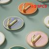 1/2/3PCS Punch-free Sticky Hook Small Size Durable Stable Healthy Material Non-perforated Sticky Hook Hook Gold-plated Hook