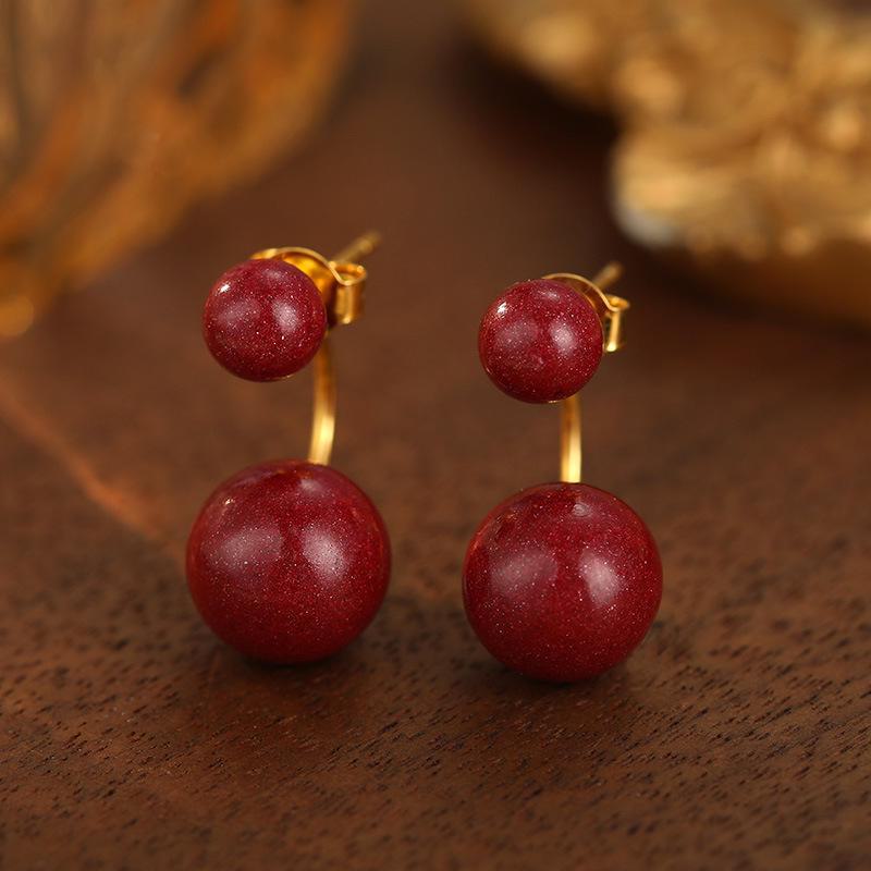 

Серьги-трансформеры Banyan Tree из серебра 925 пробы, пурпурно-золотые с пескоструйной обработкой, для женщин - Новая осенне-зимняя коллекция 2024 small золотой