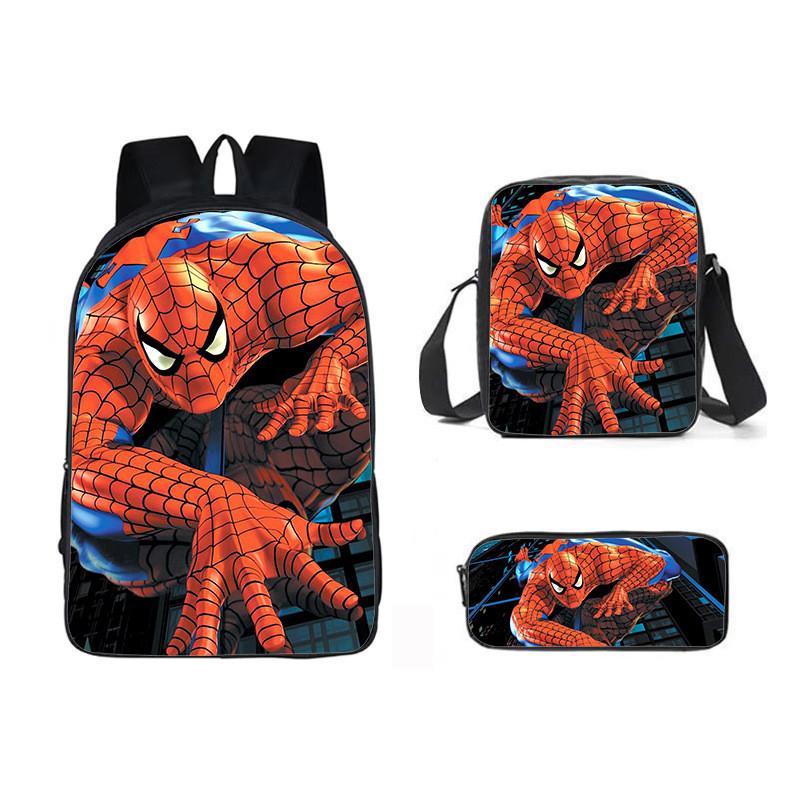 Backpack Piece Three Set Waterresistant Material Kids For