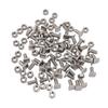 50 Sets Greenhouse Nuts and Bolts, Stainless Steel Ex Nuts and T Bolts Greenhouse Screws M6 X 13 Screws M6 Nuts Tool Assortment Set for Installing
