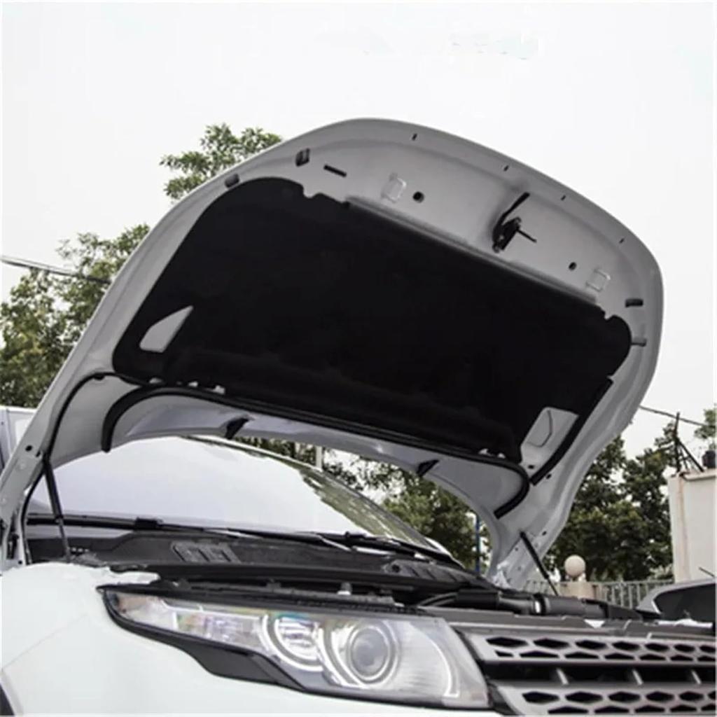 Car Hood Engine Heat Insulation Pad Cotton Soundproof Cover Compatible for Land Rover Range Rover Evoque 2015-2018