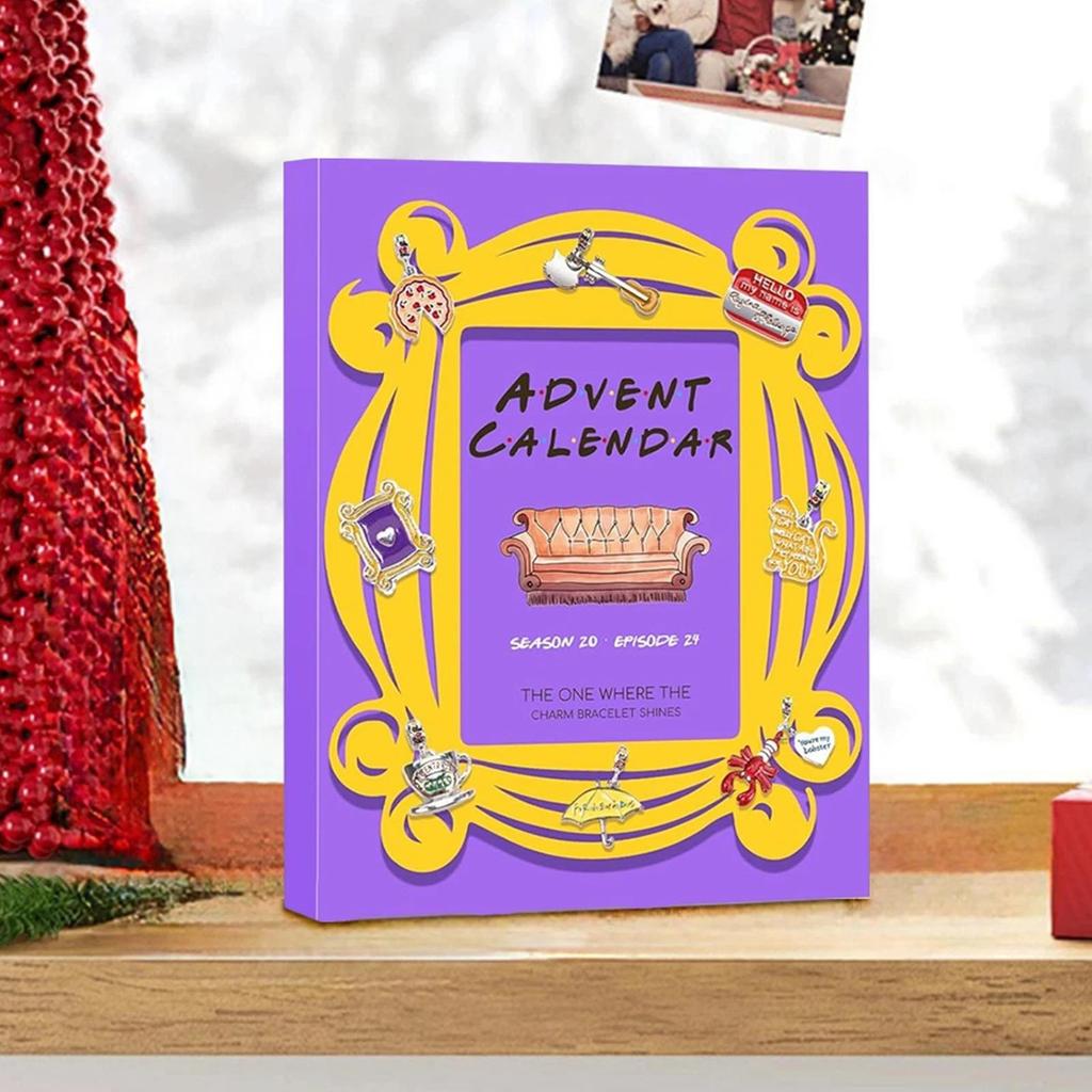 Numărătoare Inversă Găuri Brățară DIY Veselă Cutie Cadou Surpriză 24 de Piese