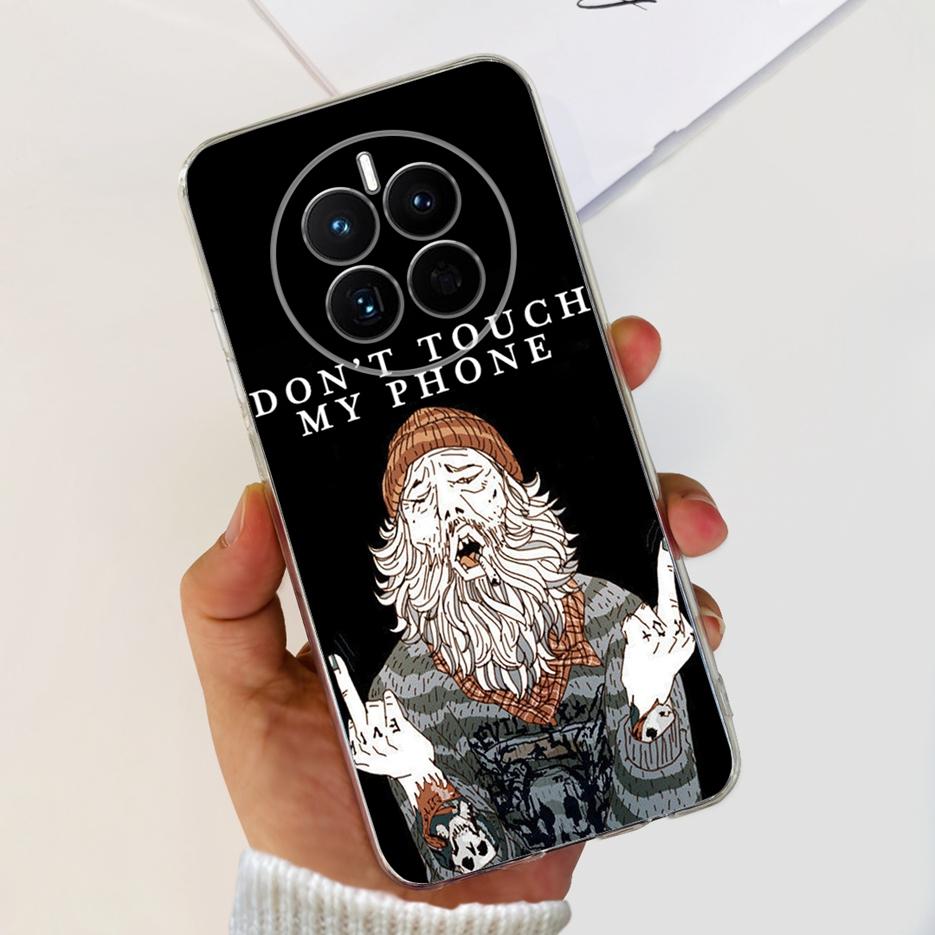 For Huawei Mate 50 Pro Case Stylish Butterfly Flowers Soft Slim Fundas Phone Case For Huawei Mate 50 Mate50 Pro Back Cover Coque