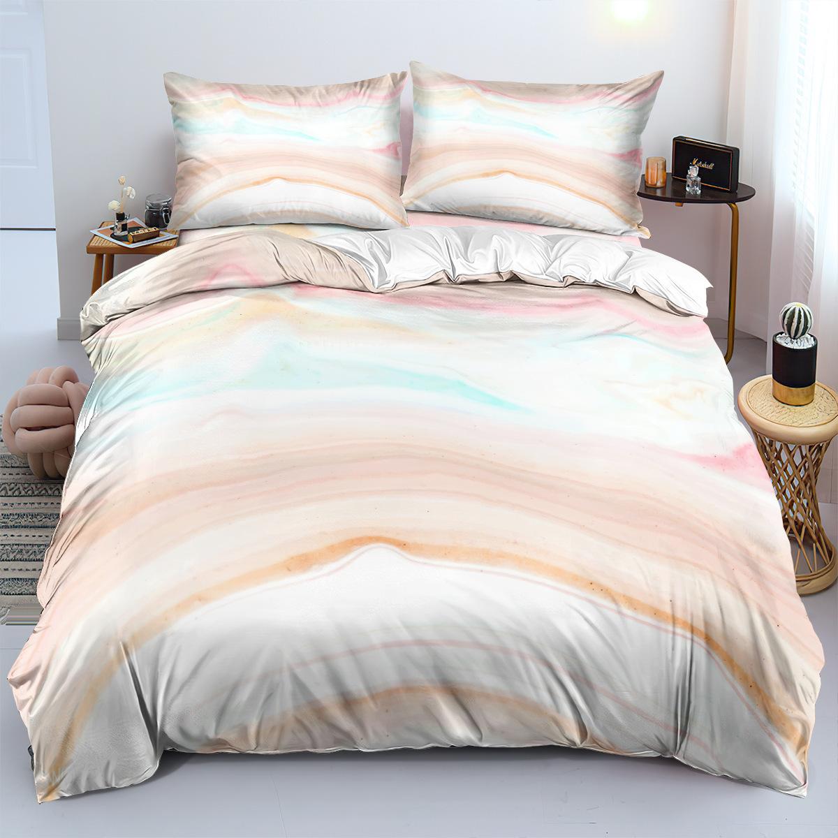 

Dream Gilt Bedding Three-Piece Set 90-120G Abrasive Cloth 3D Digital Printing 90 * 200