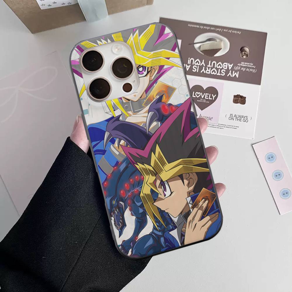 Anime Yu-Gi-Oh! Soft Corrugated Transparent Phone Case For IPhone 17 15 16 11 12 13 14 Pro Max Plus Pro