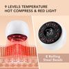 Electric Cupping Massager 9 Levels Suction Red Light Hot Compress Negative Pressure Cupping Scraping Tool GuaSha Device
