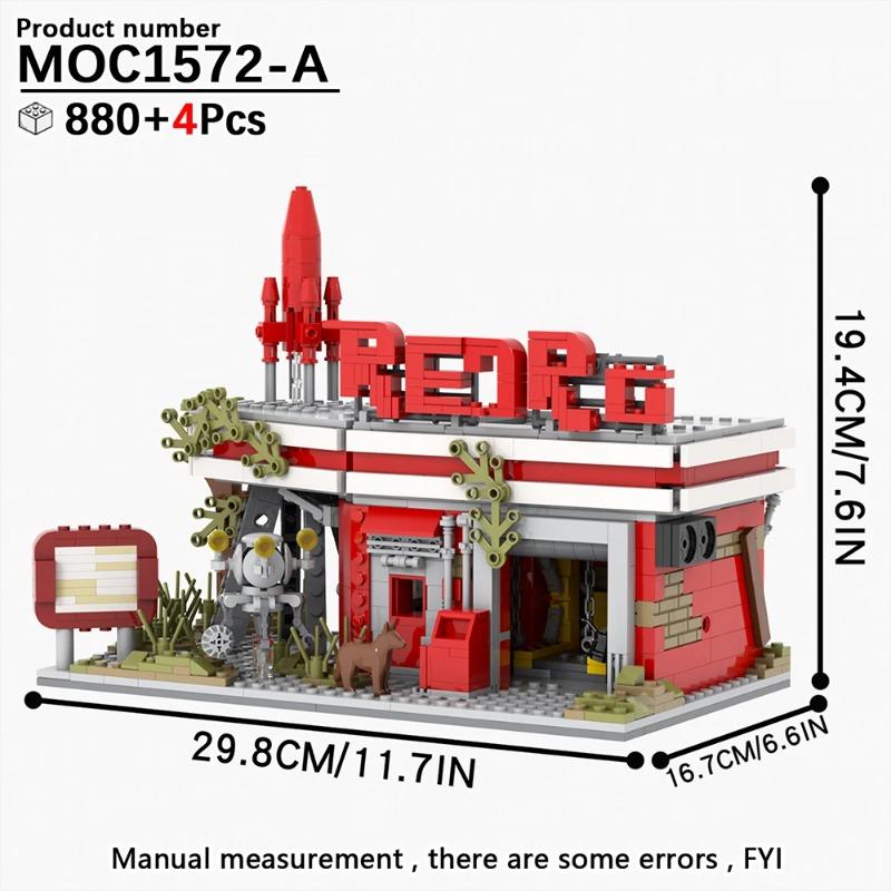 MOOXI Radiation Series MOC Bricks Set BrickHeaded T60 Power Armor Action Figures DIY Building Blocks Kids Toys For Children Gift