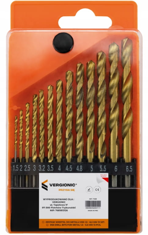 HSS 1.5- Steel Metal Drill Bit