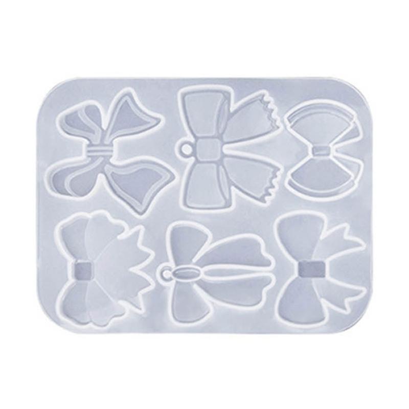 Butterfly Leaves Bow Silicone Mold Decorative Pendant Mold Handmade Epoxy Silicone Mold Epoxy Resin Molds Making Crafts
