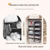 1pc Door Storage Device 5-Layer Camping Car Storage Device, Toy Diaper Bedroom Closet Wall Mounted Door Hanging Storage Device