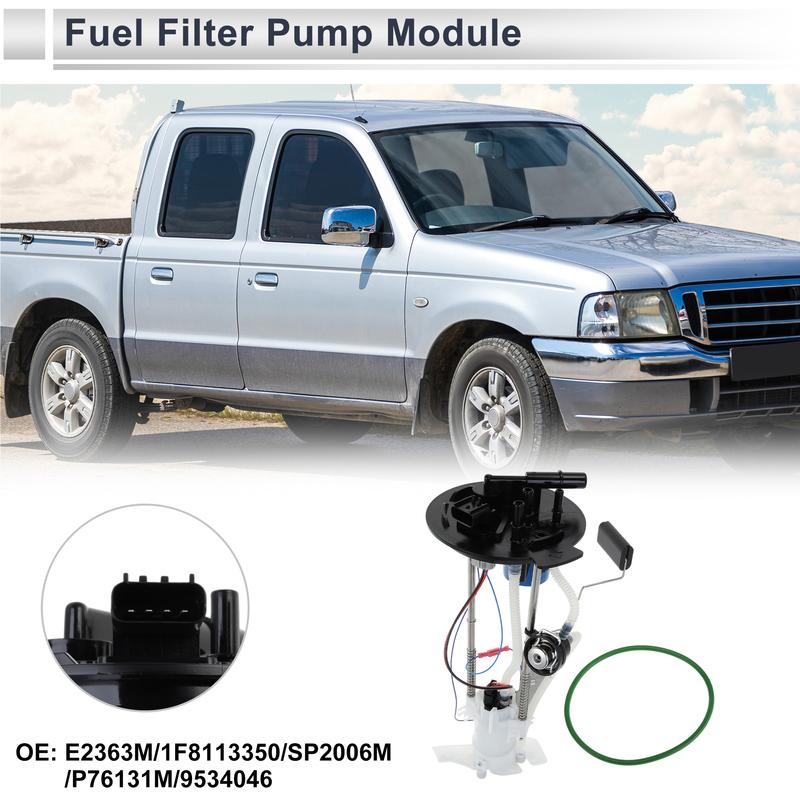 X Autohaux Electric Fuel Pump Assembly for Ford for Ranger for Mazda B3000 B4000 2004 2005 2006 2.3L 3.0L 4.0L No.6L5Z9H307CA