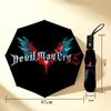Devil May Cry 8 Ribs 3Fold Black Glue Uv Protection Umbrella Sun Protection Rainproof Compact Folding Umbrella For Travel Daily Use C923935
