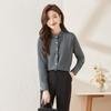 Women's New Chinese Style Stand-Collar Chiffon Shirt
