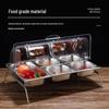 Stainless Steel Food Display and Fresh-keeping Set