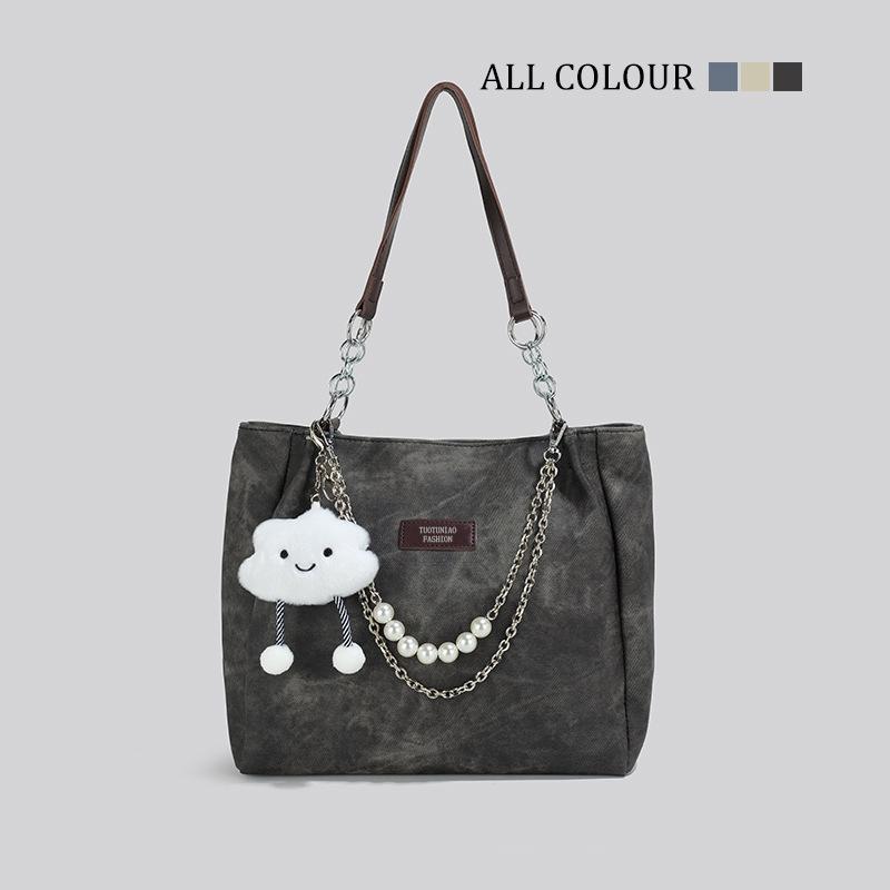 

Premium single shoulder niche design bag women s summer new large-capacity commuter tote bag No specification